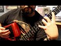 Meshuggah - Acrid Placidity SynthAxe cover