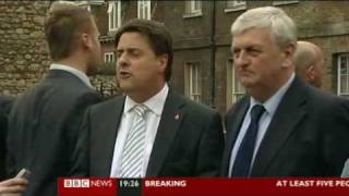 Nick Griffin Gets Egged