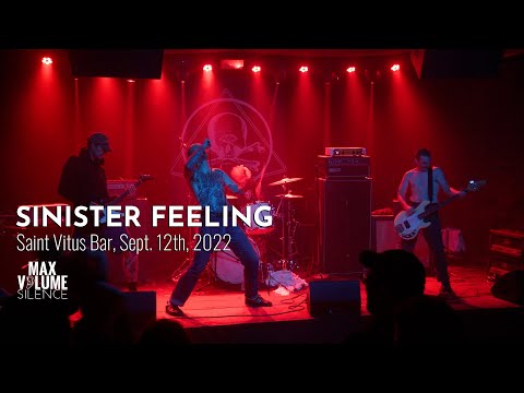 SINISTER FEELING live at Saint Vitus Bar, Sept. 12th, 2022 (FULL SET)