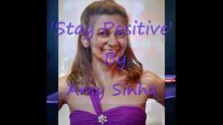 &#39;Stay Positive&#39; by Amy Sinha performed LIVE on Radio Cardiff!