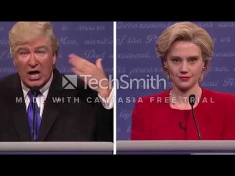 Donald Trump vs  Hillary Clinton Debate Cold Open   SNL