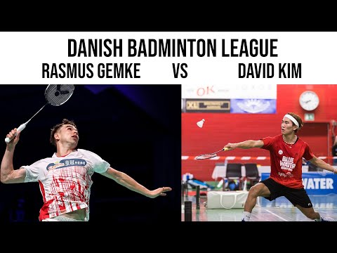 David Kim vs Rasmus Gemke | Danish Badminton League | Badminton Men's Singles