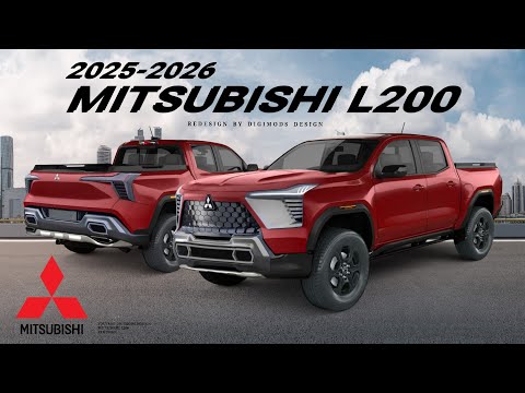 2025 Mitsubishi L200 Feels Like the Digitally Edgy Japanese Mid-Sizer That  America Needs - autoevolution