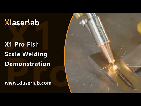 Xlaserlab X1 Pro Fish Scale Welding Demonstration