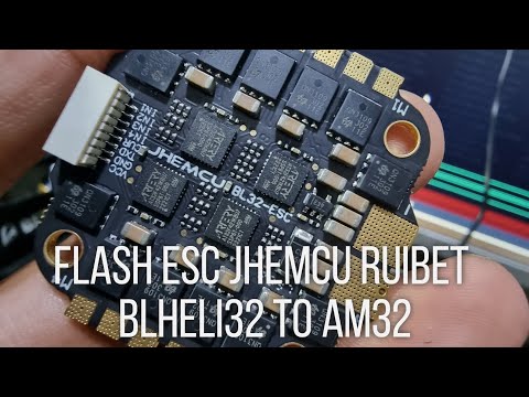 Step by step ganti firmware ESC 4in1 BL32 menjadi AM32 via daplink Cmsis debuger keil uvision 5