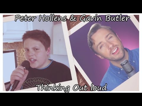 Thinking Out Loud - Peter Hollens, Gavin Butler Mash Up (Ed Sheeran Cover) Shaytards