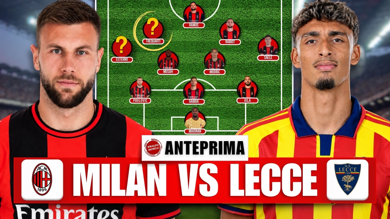 3-5-2 la SOLUZIONE! Amorim CAMBIA? | Anteprima MILAN vs LECCE