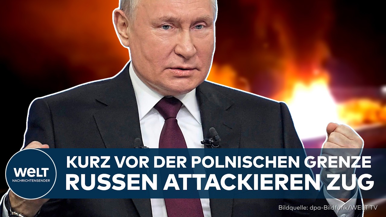 POLEN: Russen attackieren Zug kurz vor der Grenze – Hochrangige Diplomaten und Politiker in der Nähe