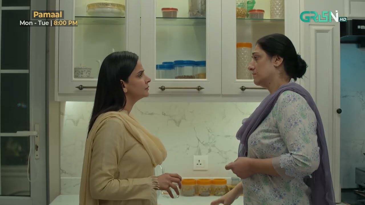 Pamaal Episode 25 | Best Moment 02 | Usman Mukhtar - Saba Qamar | Green TV Entertainment