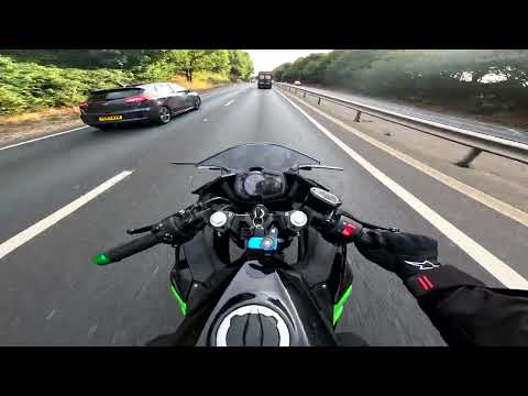Kawasaki Ninja 400 Top Speed Run (4K) PURE SOUND