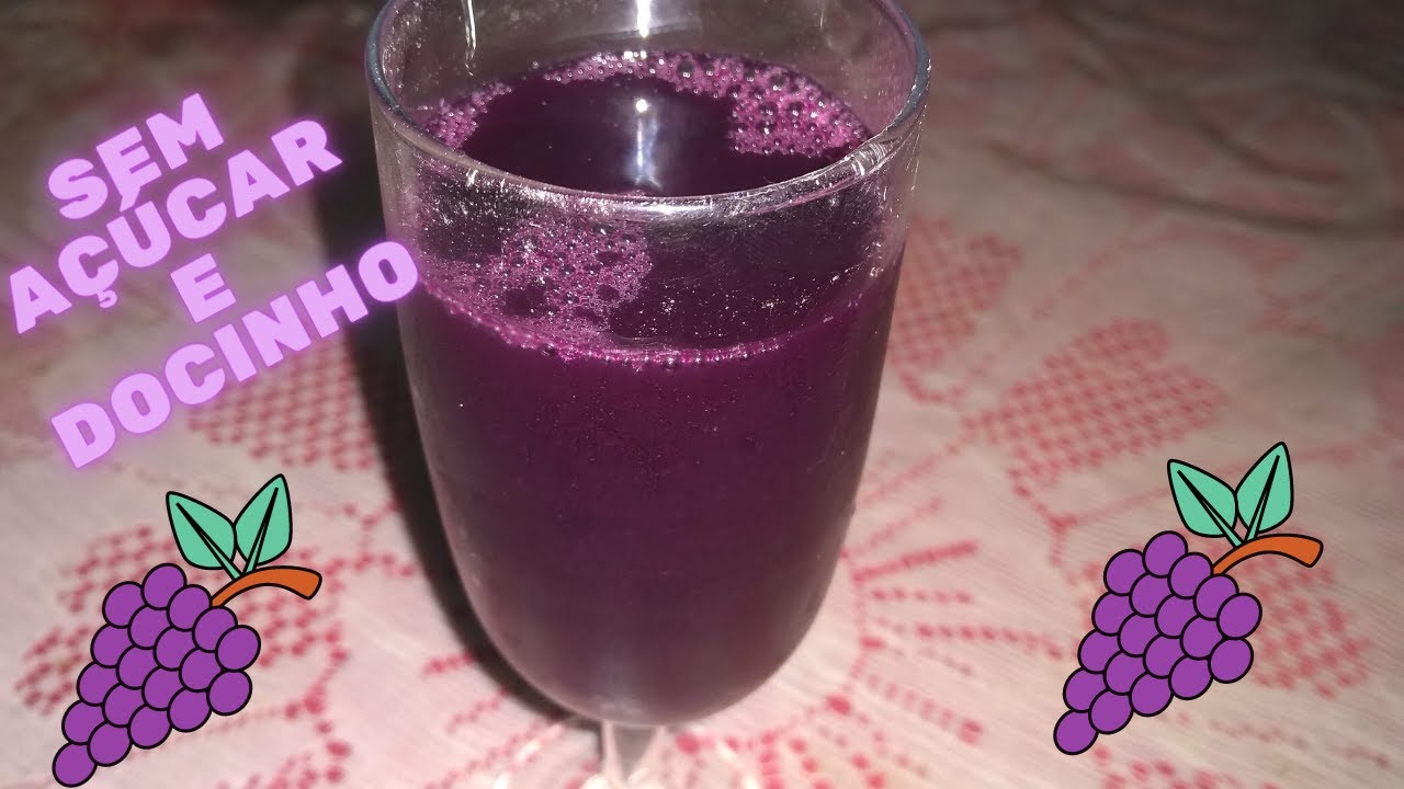 SUCO DE UVA NATURAL - SEM AÇÚCAR
