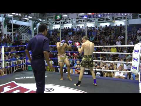Trevor (Sinbi Muay Thai) From Australia Wins by KO