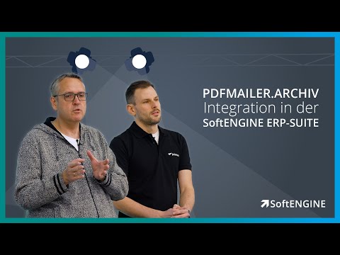 PDFMAILER.ARCHIV Integration in die SoftENGINE ERP-SUITE