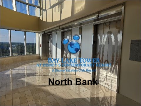 Renovated Cabs! Otis Gen2 Traction North Elevators @ Bay Lake Tower at Disney's Contemporary Resort