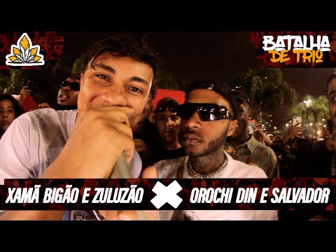 XAMÃ BIGÃO E ZULUZÃO X OROCHI DIN E SALVADOR | 180ª Batalha da Aldeia | FINAL | ESPECIAL DE TRIO |
