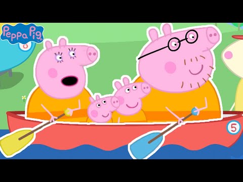 Capa de 🐷🛶 O Passeio de Canoa 🐷🛶 Peppa Pig em Português Brasil - NOVO EM FOLHA Peppa Pig