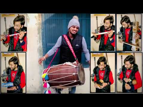 Folk instruments Jamming| Sarangi Dhad Tumbi Tumba Bugdu Percussion Dhol | Adil Khan Folk Music 2021