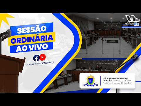 4º Sessão Ordinária do 2º Período Legislativo - Câmara de Vereadores em Ibicuí - 20/08/2026