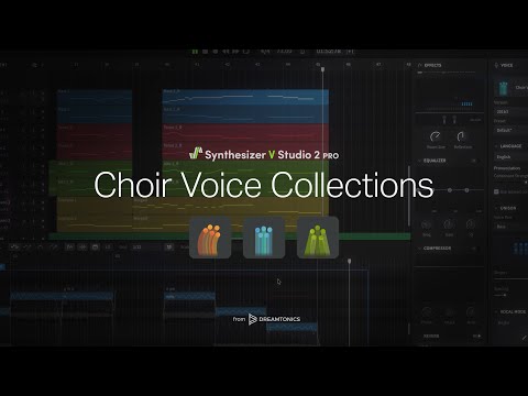 Synthesizer V Choir Voice Collections: Launch Video
