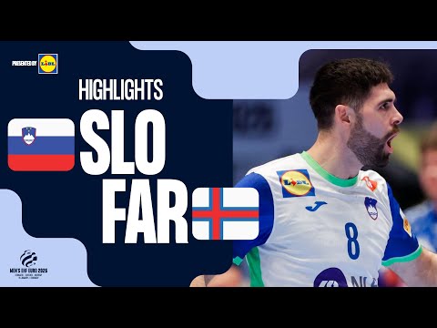 Slovenia vs Faroe Islands | Highlights | Men's EHF EURO 2026