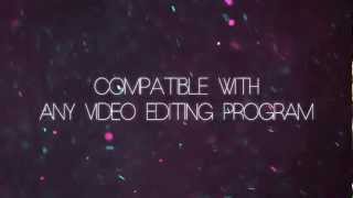 HUGE HD Particle Overlay Stock Footage Pack + Template! [Thanks for 750 subs]