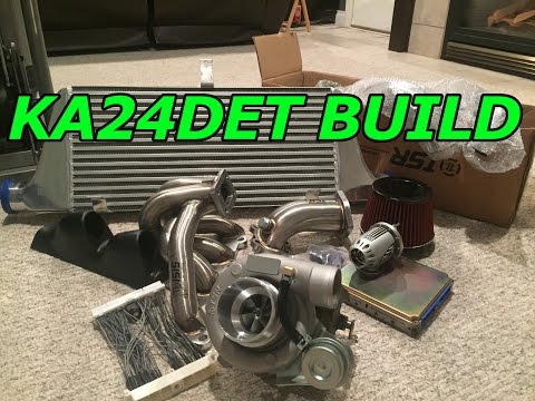 240SX Turbo Build Parts Unboxing (ISR Turbo Kit, HKS Blow Off Valve, Enthalpy Tune etc.)
