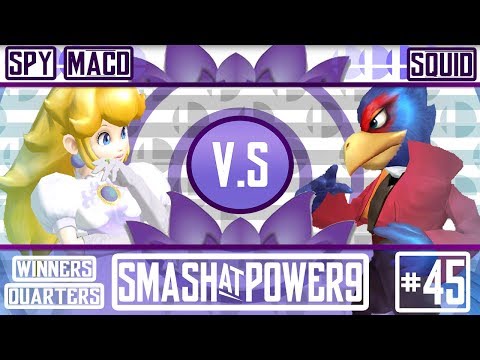 S@P9 #45 - SPY | MacD (Peach) VS Squid (Falco) Winners Quarter-Final