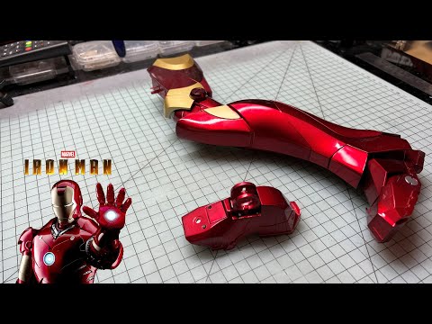 Build the Mark III Iron Man Armour LIVE - Stages 43-46 - More Leg Sections