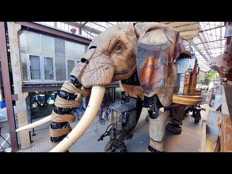 Машины острова Больё. Нант / Франция. Les Machines de l'Île. Nantes /  France