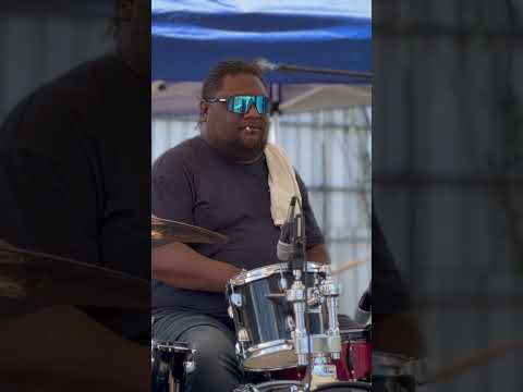 Cool Range Band Drummer 🥁 Steven Pala doing his Sound Check. #shorts