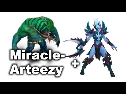 Miracle + Arteezy New 9K MMR Dota 2