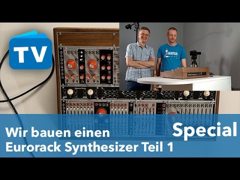 Wir bauen einen Eurorack Synthesizer - Teil 1 Case & Netzteil