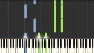 Alicia Keys  Caged Bird [ Easy Piano Tutorial] Synthesia