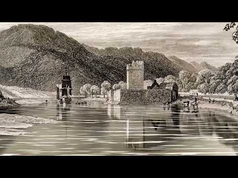George Petrie's 1830 print "Narrow Water Castle" AI experiment