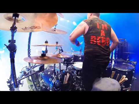 Sven Dirkschneider Drum Cam - Son Of A Bitch (Graspop - Dessel, Belgium)