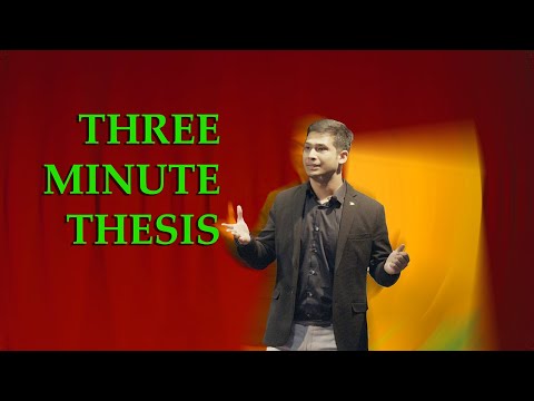 Three Minute Thesis (3MT) 2019 - Prashant Kandwal