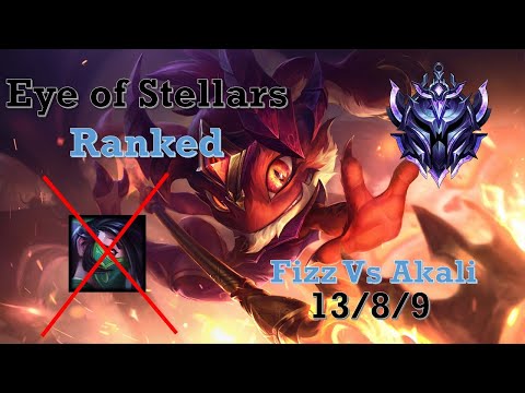 Fizz Vs Akali | Insane Come Back | 13/8/9, NA diamond 1