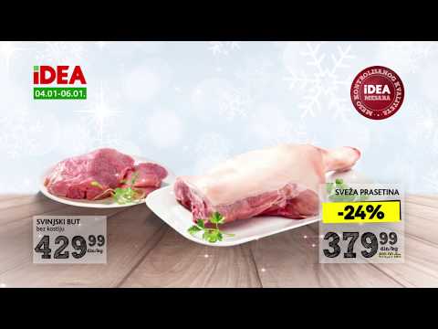 IDEA | Vikend akcija 4.01 - 6.01.2019.