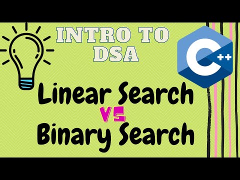 Linear Search vs Binary Search | Types of Searches  | Part 5