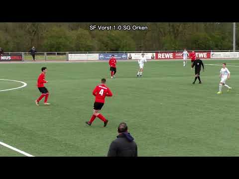 Leistungsklasse. SF Vorst  1-1  SG Orken. 2 Halbzeit. 04.03.22