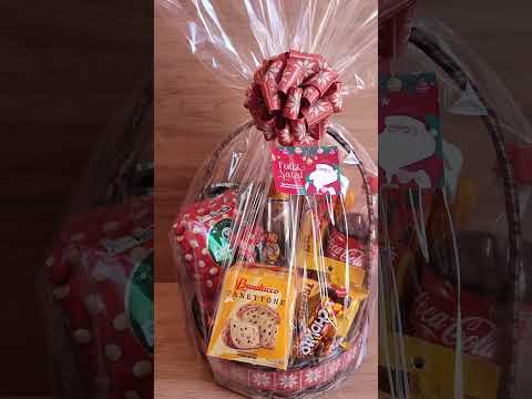 Amei montar essa Cesta de Natal  !😍🎅🏼 #natal2023 #presentes #cestas #loja #natal