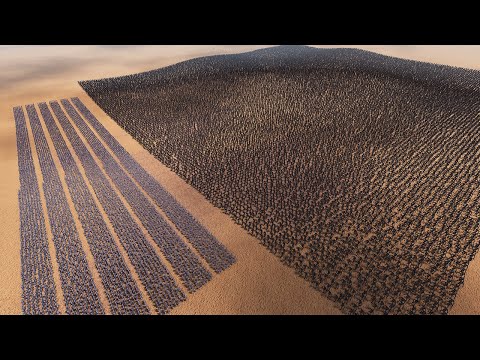 6 Layers Of France Soldiers Against 200,000 WereWolves - Ultimate Epic Battle Simulator 2