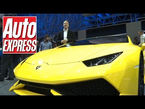Lamborghini Huracan at the Geneva Motor Show 2014