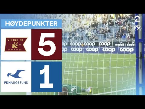 Viking 5 - 1 Haugesund - Høydepunkter