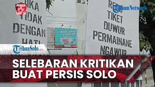 Persis Hari Ini: Selebaran Kritikan Buat Persis Tersebar di Solo, Singung Harga Tiket & Permainan