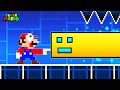 Super Mario Bros But Everything Mario Touches Turns WIDER