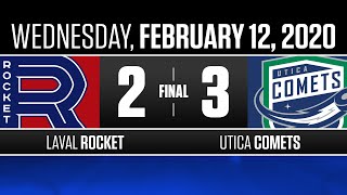 Rocket vs. Comets | Feb. 12, 2020