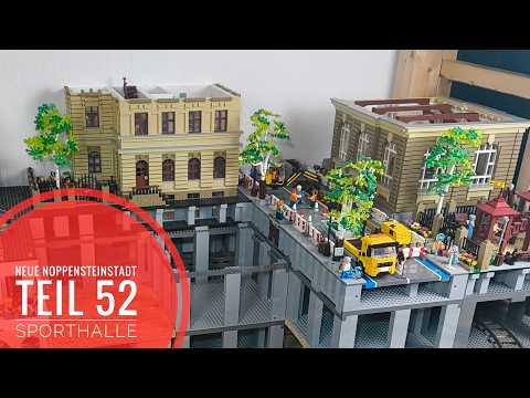 Neue Noppensteinstadt - Teil 52 Sporthalle // #blueBrixx #lego #moc