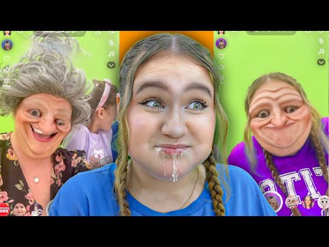 Try Not to LAUGH Challenge with Water by Ruby and Bonnie