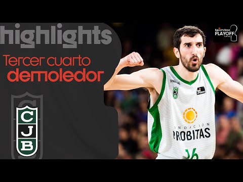 ¡Así voló la Penya en el tercer cuarto!